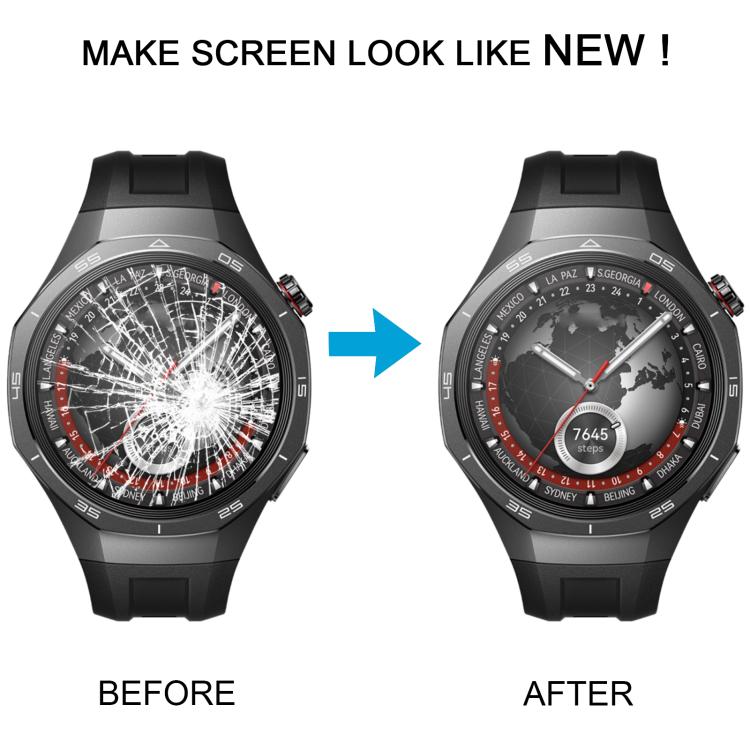 For Huawei Watch GT 5 Pro 46mm Original LCD Screen Digitizer Full Assembly With Frame (Space Silver) - For Huawei by buy2fix | Online Shopping UK | buy2fix