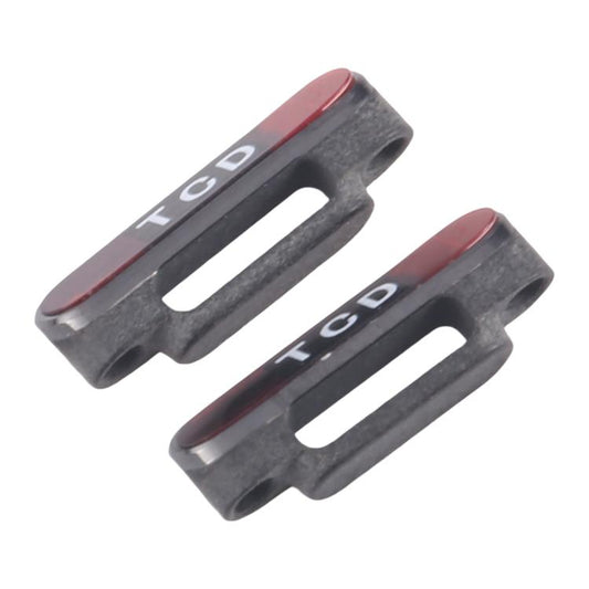 For Apple Watch Series 10 46mm / 42mm 1 Pair Watch Clasp (Black) - Other Parts by buy2fix | Online Shopping UK | buy2fix