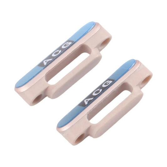 For Apple Watch Series 10 46mm / 42mm 1 Pair Watch Clasp (Gold) - Other Parts by buy2fix | Online Shopping UK | buy2fix