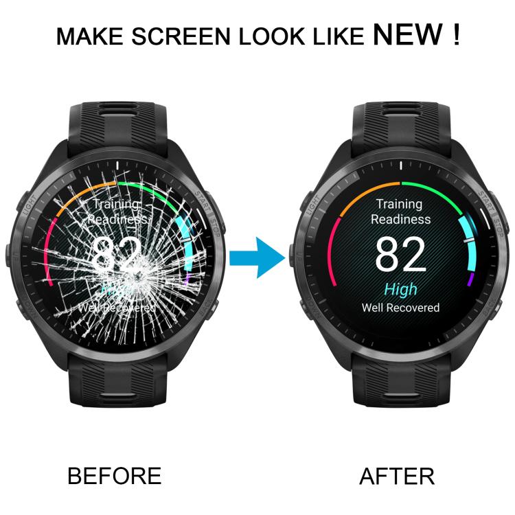 For Garmin Forerunner 965 Original LCD Screen with Digitizer Full Assembly(Yellow) - For Garmin by buy2fix | Online Shopping UK | buy2fix