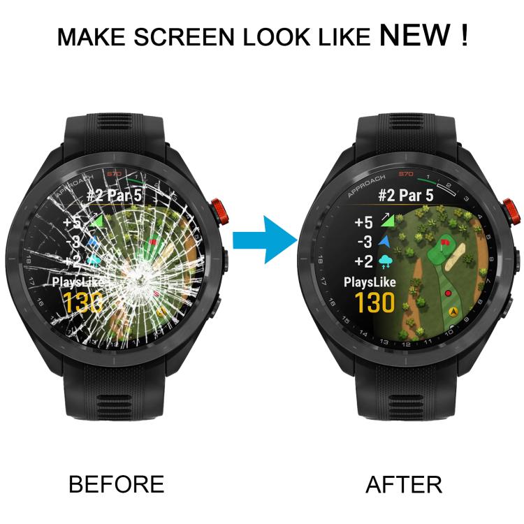 For Garmin Approach S70 47mm Original LCD Screen with Digitizer Full Assembly - For Garmin by buy2fix | Online Shopping UK | buy2fix