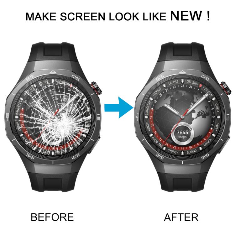 For Huawei Watch GT 5 Pro 46mm Original Time Scale Dial (Black) - For Garmin by buy2fix | Online Shopping UK | buy2fix