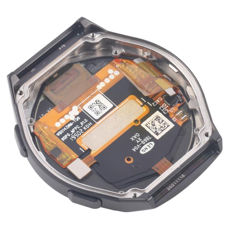 For Huawei Watch GT 2e HCT-B19 LCD Screen Digitizer Full Assembly with Frame (Black) - For Huawei by buy2fix | Online Shopping UK | buy2fix