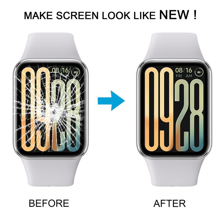 For Xiaomi Smart Band 9 Pro Original LCD Screen Digitizer Full Assembly With Frame (Silver) - For Xiaomi by buy2fix | Online Shopping UK | buy2fix