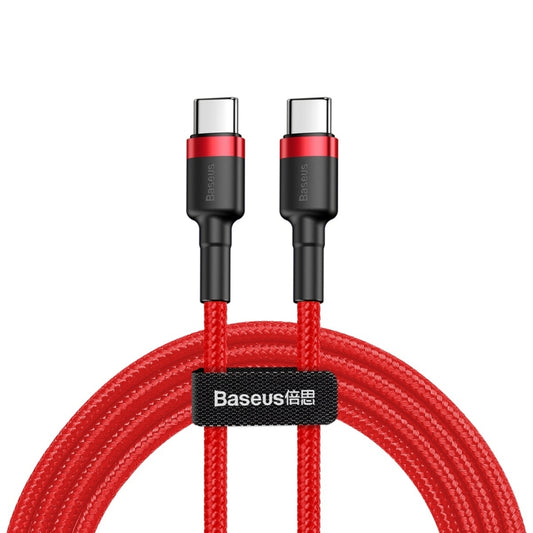 Baseus CATKLF-H09 Cafule Series USB-C / Type-C PD 2.0 60W Flash Charge Cable, Cable Length: 2m - USB-C & Type-C Cable by Baseus | Online Shopping UK | buy2fix