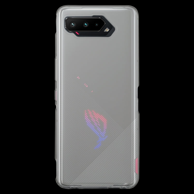 For Asus ROG Phone 5 0.75mm Ultra-thin Transparent TPU Soft Protective Case - ASUS Cases by buy2fix | Online Shopping UK | buy2fix