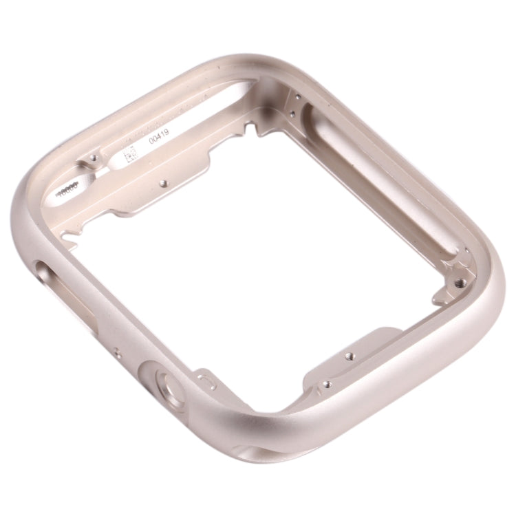 Aluminum Middle Frame for Apple Watch Series 7 41mm(Gold) - Middle Frame by buy2fix | Online Shopping UK | buy2fix