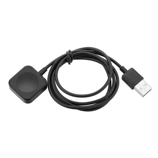 1m Square Magnetic Fast Charger USB Charging Cable for Watch Apple Series Ultra/8/7/6/SE/SE2/5/4/3/2 (Black) by buy2fix