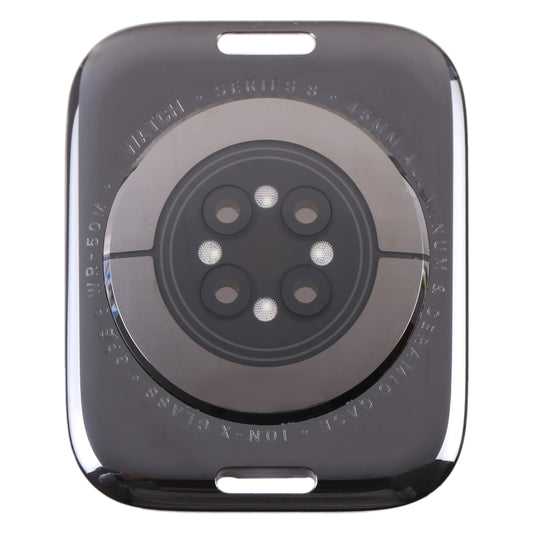 For Apple Watch Series 8 45mm GPS Glass Back Cover With Charging Module - Back Cover by buy2fix | Online Shopping UK | buy2fix