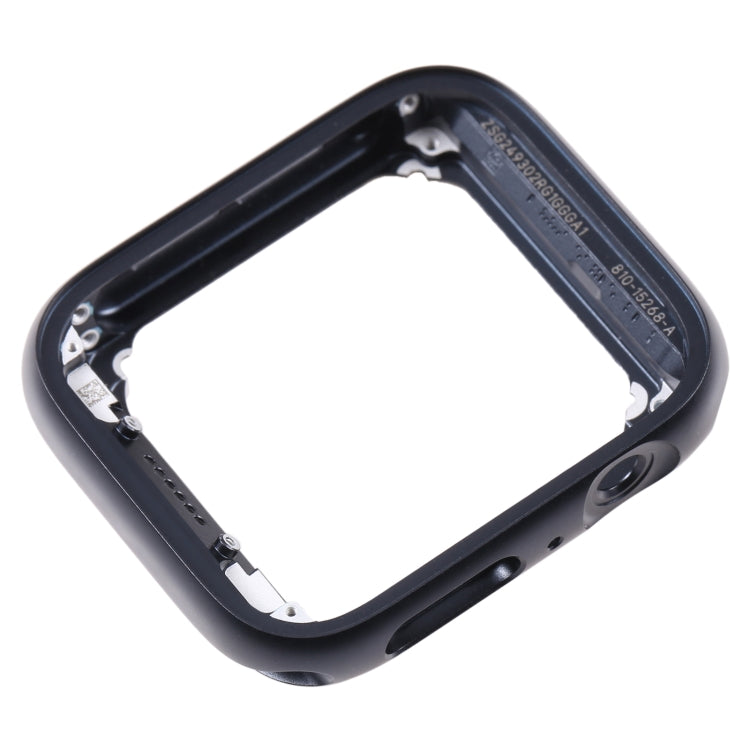For Apple Watch Series SE 2022 44mm Aluminum Alloy Middle Frame Bezel Plate(Black) - LCD Related Parts by buy2fix | Online Shopping UK | buy2fix