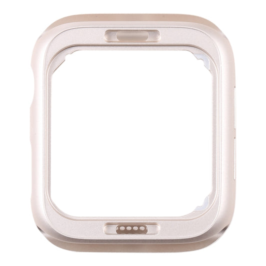 For Apple Watch Series SE 2022 44mm Aluminum Alloy Middle Frame Bezel Plate(Gold) - LCD Related Parts by buy2fix | Online Shopping UK | buy2fix