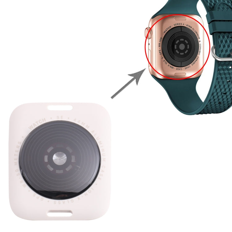 For Apple Watch SE 2022 44mm GPS Edition Rear Housing Glass Cover (Aurora) by buy2fix