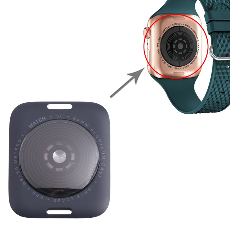 For Apple Watch SE 2022 44mm GPS Edition Rear Housing Glass Cover (Midnight) - Back Cover by buy2fix | Online Shopping UK | buy2fix