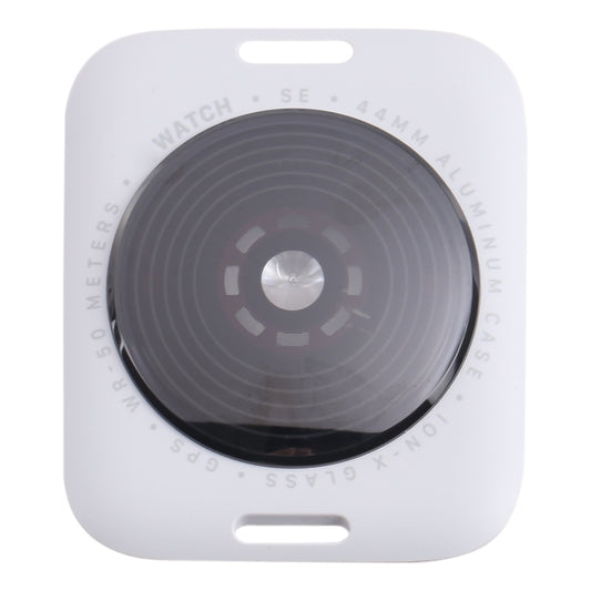 For Apple Watch SE 2022 44mm GPS Edition Rear Housing Glass Cover (Silver) by buy2fix
