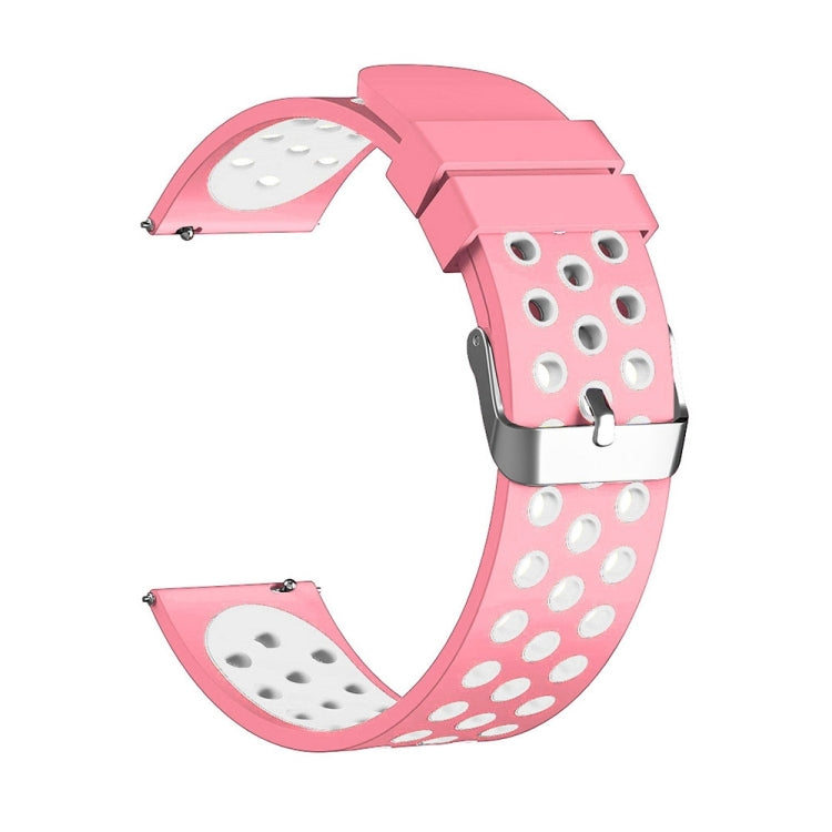 For Fitbit Versa Simple Fashion Silicone Watch Band(Pink) - Watch Bands by buy2fix | Online Shopping UK | buy2fix