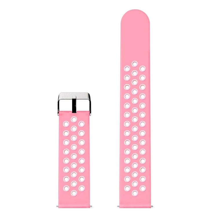 For Fitbit Versa Simple Fashion Silicone Watch Band(Pink) - Watch Bands by buy2fix | Online Shopping UK | buy2fix
