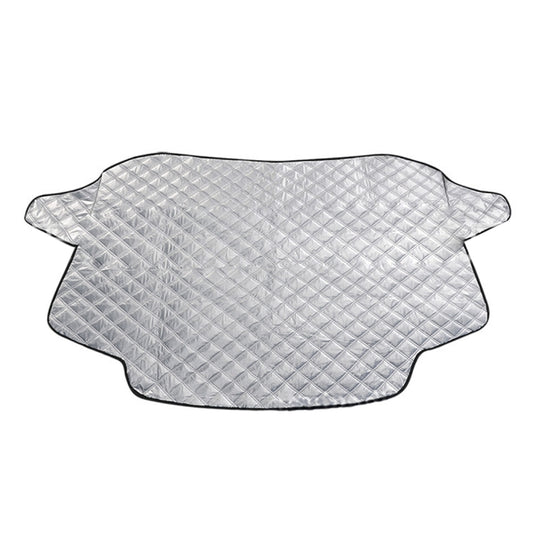 Automobile Front Windshield Cover Snow Cover Plus Cotton Car Windshield Sun Shade Winter Car Snow Shield Cover, Random Color Delivery by buy2fix