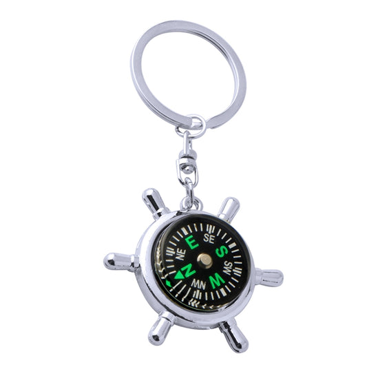 Creative Rudder Compass Style Keychain by buy2fix
