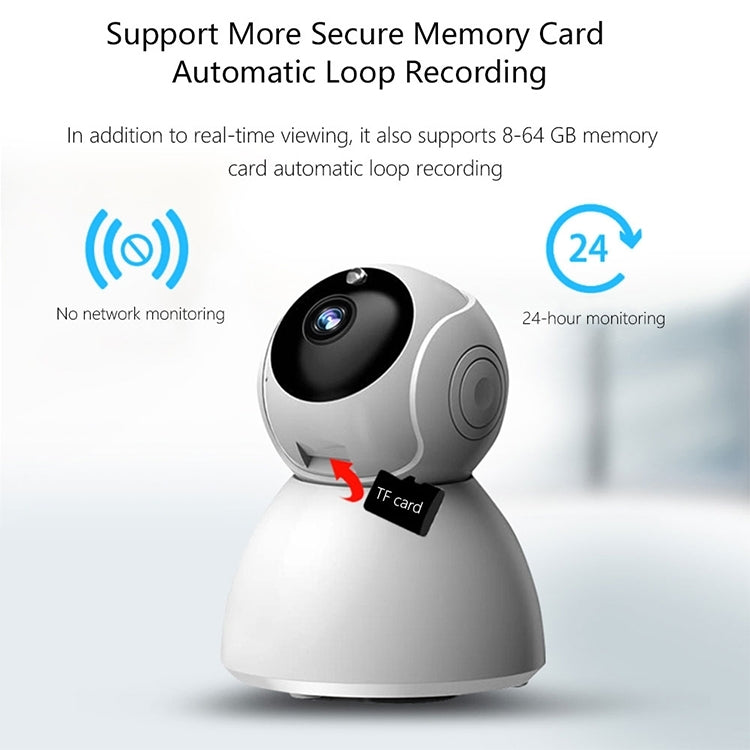 720P HD 1.0 MP Wireless IP Camera, Support Infrared Night Vision / Motion Detection / APP Control, AU Plug - Wireless Camera by buy2fix | Online Shopping UK | buy2fix