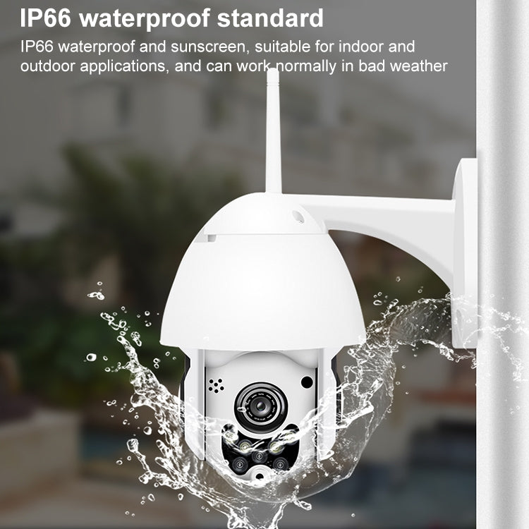 QX3 1080P HD Full-color Night Vision IP65 Waterproof WiFi Smart Camera, Support Motion Detection / TF Card, EU Plug - Dome Camera by buy2fix | Online Shopping UK | buy2fix