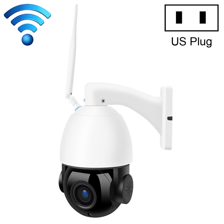 QX5 2.0 Million Pixels 1080P HD 20X Zoom Wireless WiFi Dome Smart Camera, Support Infrared Night Vision / Motion Detection / Voice Intercom / TF Card, US Plug - Dome Camera by buy2fix | Online Shopping UK | buy2fix