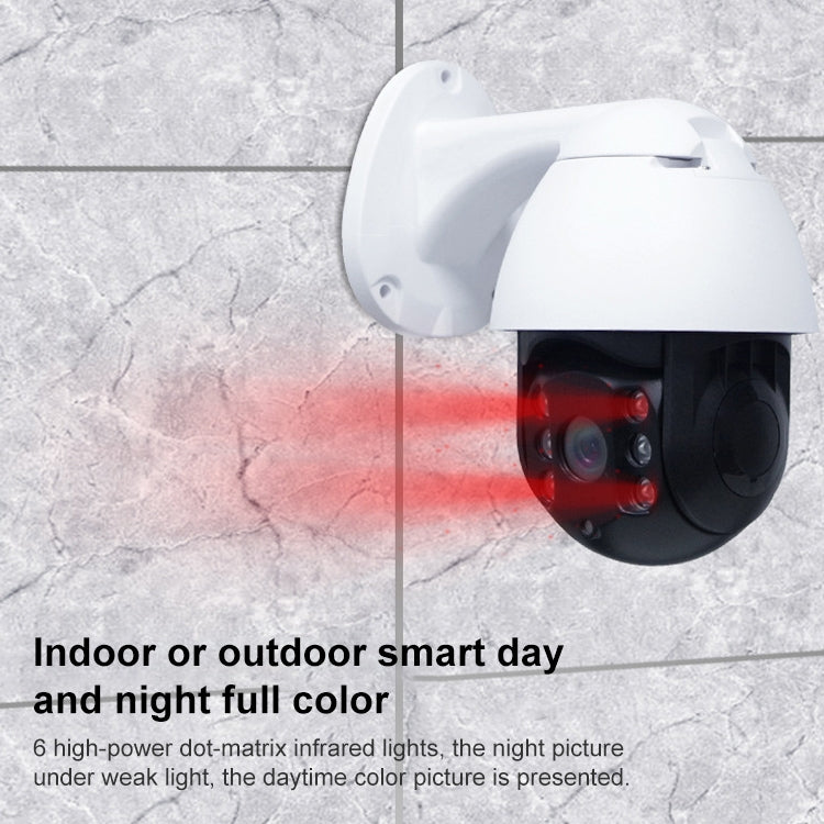 QX9 1080P IP65 Waterproof WiFi Smart Camera, Support Motion Detection / TF Card / Two-way Voice, EU Plug - Dome Camera by buy2fix | Online Shopping UK | buy2fix