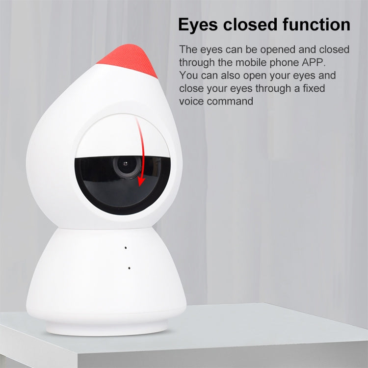 YT43 2 Million Pixels HD Wireless Indoor Home Little Red Riding Hood Camera, Support Motion Detection & Infrared Night Vision & Micro SD Card(AU Plug) - Wireless Camera by buy2fix | Online Shopping UK | buy2fix