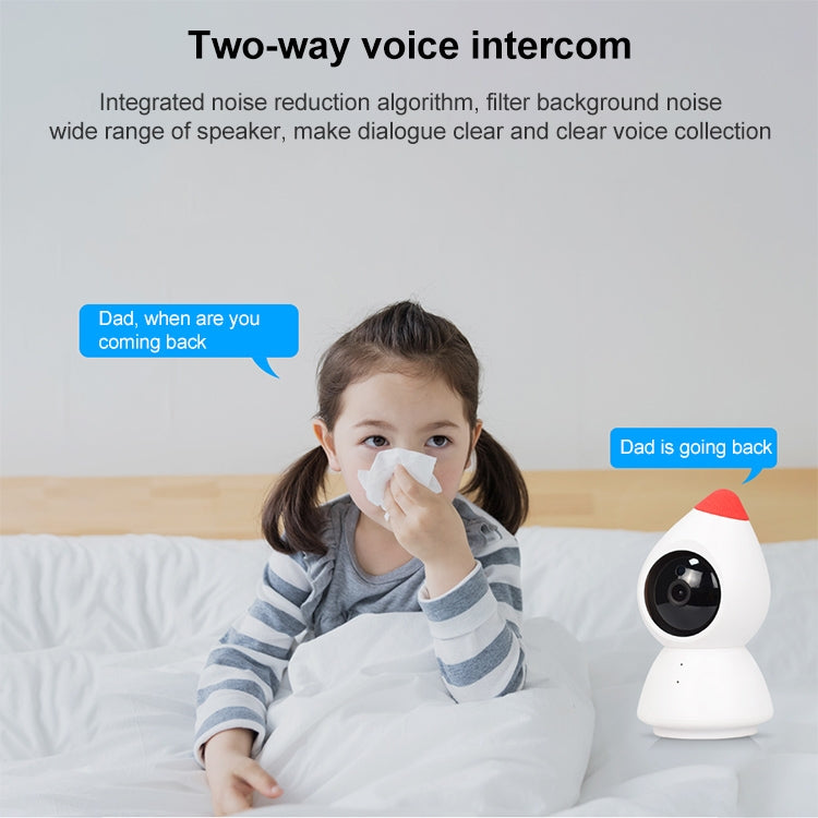 YT43 2 Million Pixels HD Wireless Indoor Home Little Red Riding Hood Camera, Support Motion Detection & Infrared Night Vision & Micro SD Card(AU Plug) - Wireless Camera by buy2fix | Online Shopping UK | buy2fix