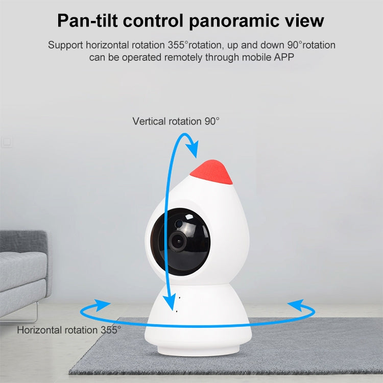 YT43 2 Million Pixels HD Wireless Indoor Home Little Red Riding Hood Camera, Support Motion Detection & Infrared Night Vision & Micro SD Card(AU Plug) - Wireless Camera by buy2fix | Online Shopping UK | buy2fix