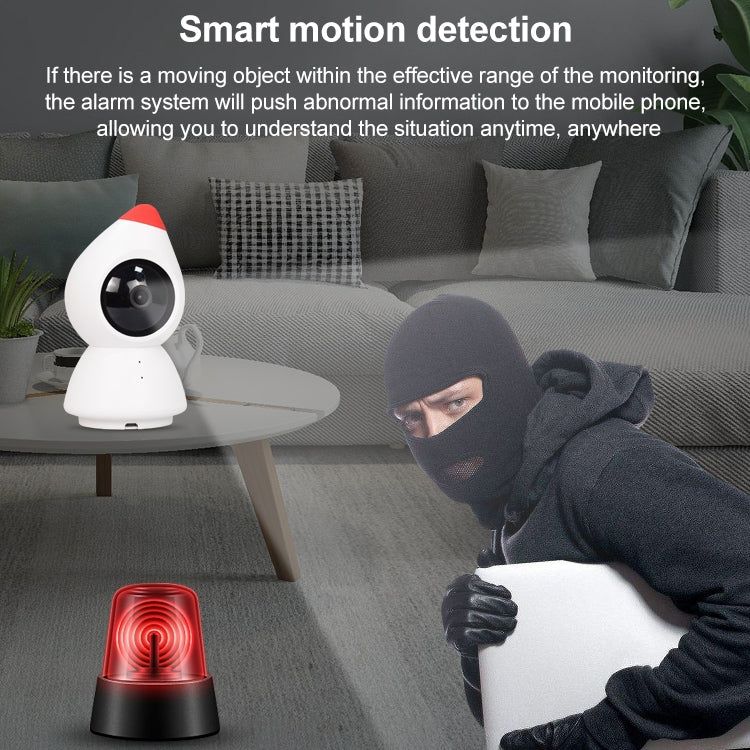YT43 2 Million Pixels HD Wireless Indoor Home Little Red Riding Hood Camera, Support Motion Detection & Infrared Night Vision & Micro SD Card(AU Plug) - Wireless Camera by buy2fix | Online Shopping UK | buy2fix