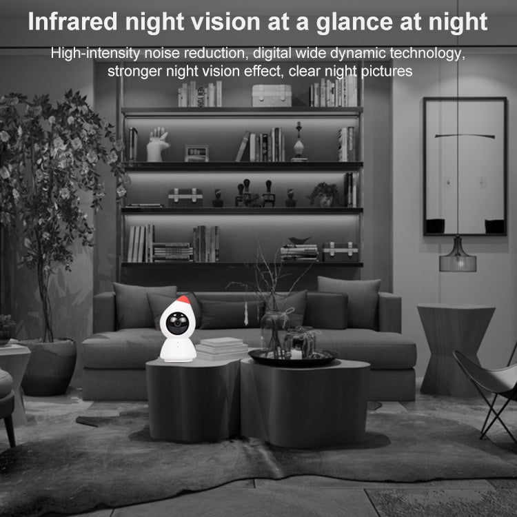 YT43 2 Million Pixels HD Wireless Indoor Home Little Red Riding Hood Camera, Support Motion Detection & Infrared Night Vision & Micro SD Card(US Plug) - Wireless Camera by buy2fix | Online Shopping UK | buy2fix