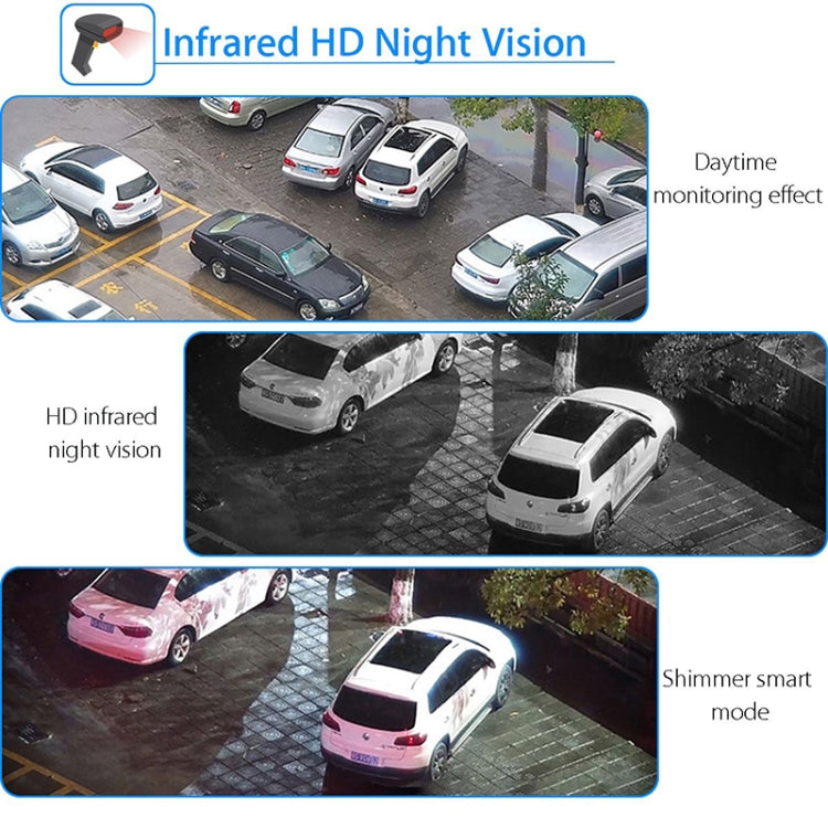 Wireless Surveillance Camera HD PTZ Home Security Outdoor IP66 Waterproof Network Dome Camera, Support Night Vision & Motion Detection & TF Card, UK Plug - Wireless Camera by buy2fix | Online Shopping UK | buy2fix