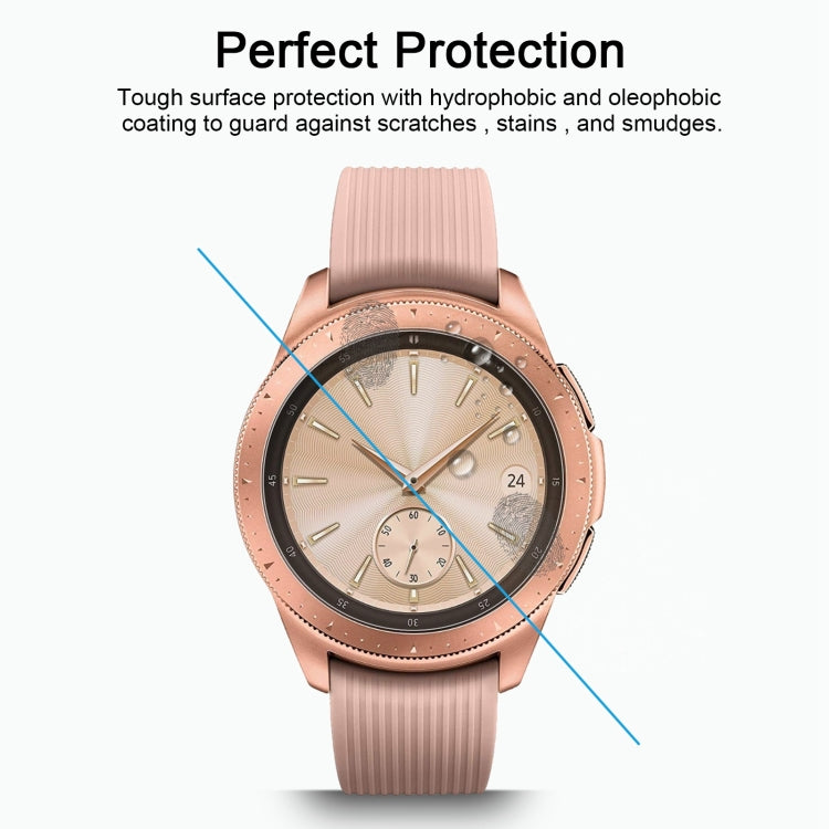 ENKAY Hat-Prince 0.2mm 9H 2.15D Curved Edge Tempered Glass Film for Galaxy Watch 42mm - Screen Protector by ENKAY | Online Shopping UK | buy2fix