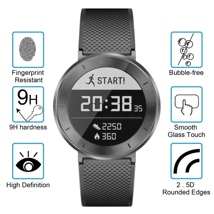 ENKAY Hat-Prince for Huawei Honor S1 Smart Watch 0.2mm 9H Surface Hardness 2.15D Explosion-proof Tempered Glass Screen Film - Screen Protector by ENKAY | Online Shopping UK | buy2fix