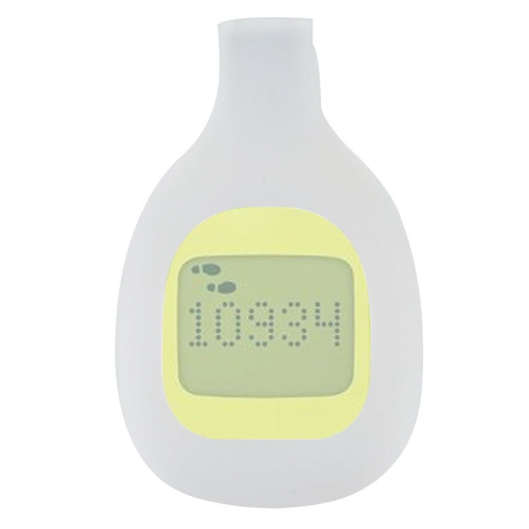 For Fitbit Zip Smart Watch Clip Style Silicone Case, Size: 5.2x3.2x1.3cm(White) - Watch Bands by buy2fix | Online Shopping UK | buy2fix