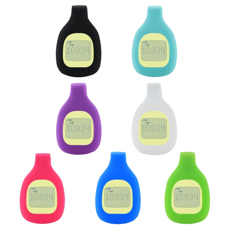 For Fitbit Zip Smart Watch Clip Style Silicone Case, Size: 5.2x3.2x1.3cm(Purple) by buy2fix