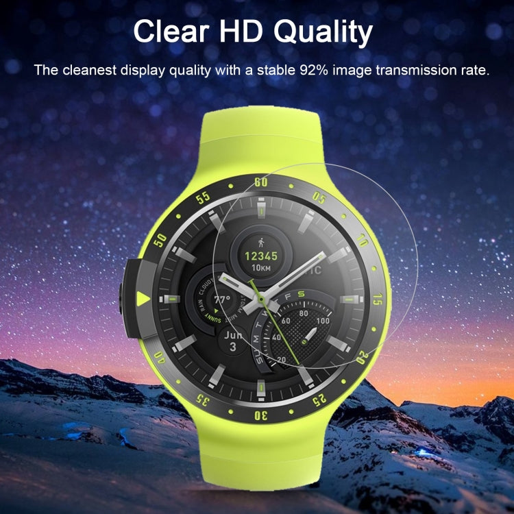 ENKAY Hat-Prince 0.2mm 9H 2.15D Curved Edge Tempered Glass Film for TicWatch S - Screen Protector by ENKAY | Online Shopping UK | buy2fix