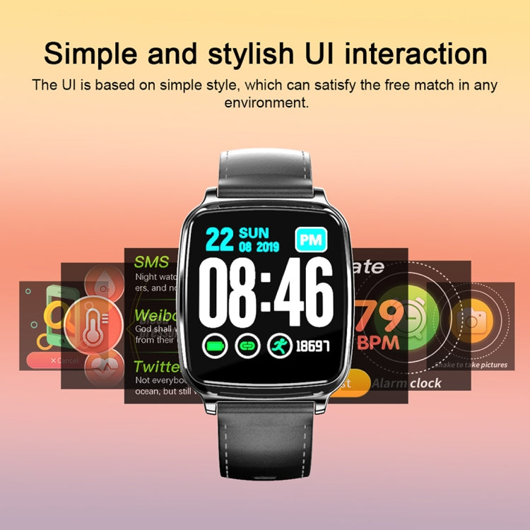 M8 1.3 inch IPS Color Screen Smart Bracelet IP67 Waterproof, Support Step Counting / Call Reminder / Heart Rate Monitoring / Sleep Monitoring (Black) - Smart Wristbands by buy2fix | Online Shopping UK | buy2fix