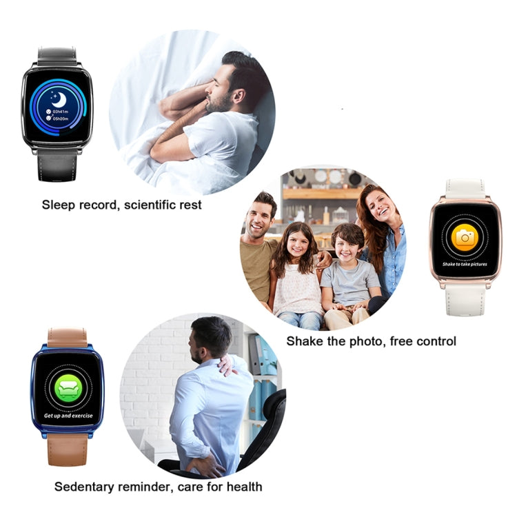 M8 1.3 inch IPS Color Screen Smart Bracelet IP67 Waterproof, Support Step Counting / Call Reminder / Heart Rate Monitoring / Sleep Monitoring (Black) - Smart Wristbands by buy2fix | Online Shopping UK | buy2fix