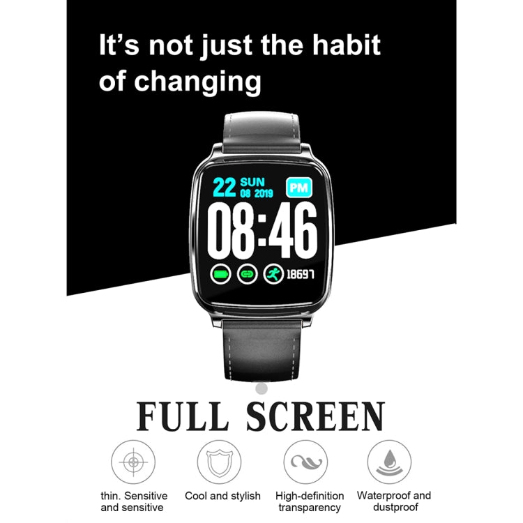 M8 1.3 inch IPS Color Screen Smart Bracelet IP67 Waterproof, Support Step Counting / Call Reminder / Heart Rate Monitoring / Sleep Monitoring (Black) - Smart Wristbands by buy2fix | Online Shopping UK | buy2fix