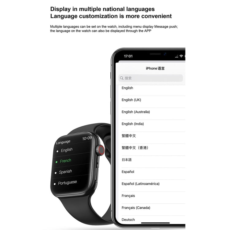 T900 PRO MAX L BIG 1.92 inch Large Screen Waterproof Smart Watch, Support Heart Rate / Blood Pressure / Oxygen / Multiple Sports Modes (Pink) by buy2fix