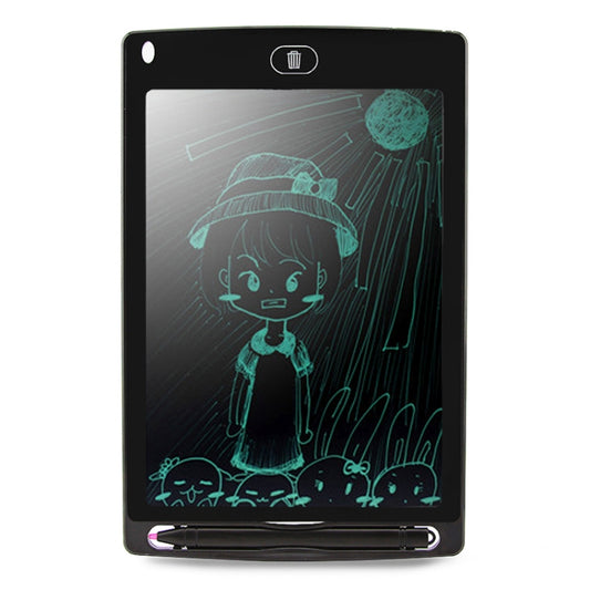 Portable 8.5 inch LCD Writing Tablet Drawing Graffiti Electronic Handwriting Pad Message Graphics Board Draft Paper with Writing Pen(Black) by buy2fix