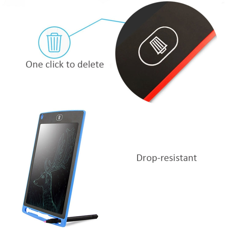 Portable 8.5 inch LCD Writing Tablet Drawing Graffiti Electronic Handwriting Pad Message Graphics Board Draft Paper with Writing Pen(White) - by buy2fix | Online Shopping UK | buy2fix