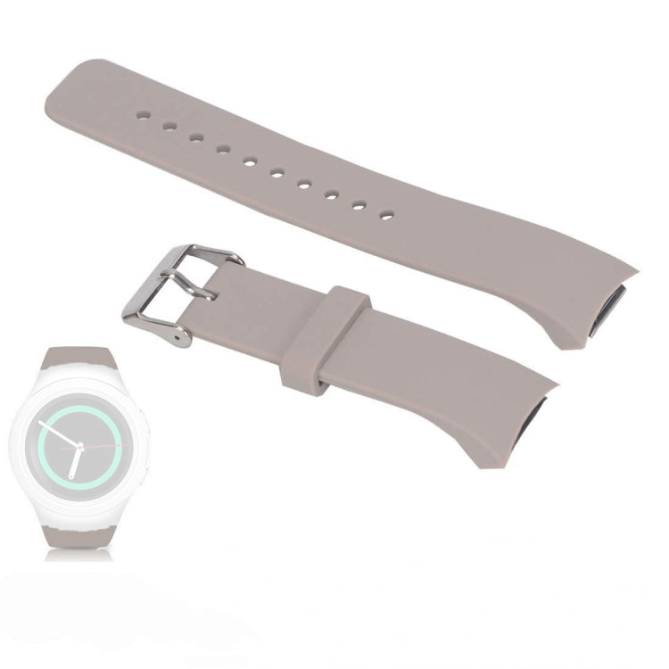 Solid Color Watch Band for Galaxy Gear S2 R720(Khaki) - Watch Bands by buy2fix | Online Shopping UK | buy2fix