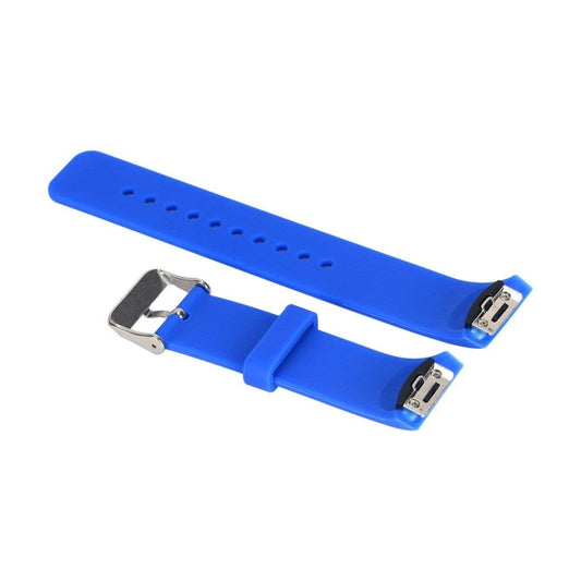 Solid Color Watch Band for Galaxy Gear S2 R720(Blue) by buy2fix