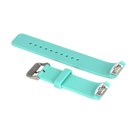 Solid Color Watch Band for Galaxy Gear S2 R720(Cyan) by buy2fix