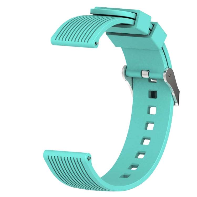 Vertical Grain Watch Band for Galaxy Watch 42mm(Mint Green) - Watch Bands by buy2fix | Online Shopping UK | buy2fix