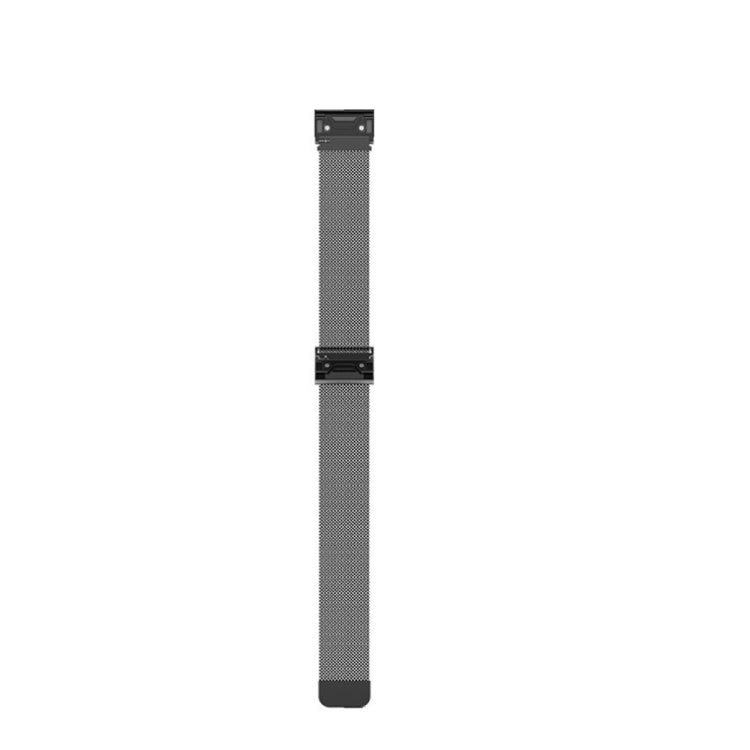 For Garmin Fenix 7S Milanese Watch Band (Rose Gold) - Watch Bands by buy2fix | Online Shopping UK | buy2fix