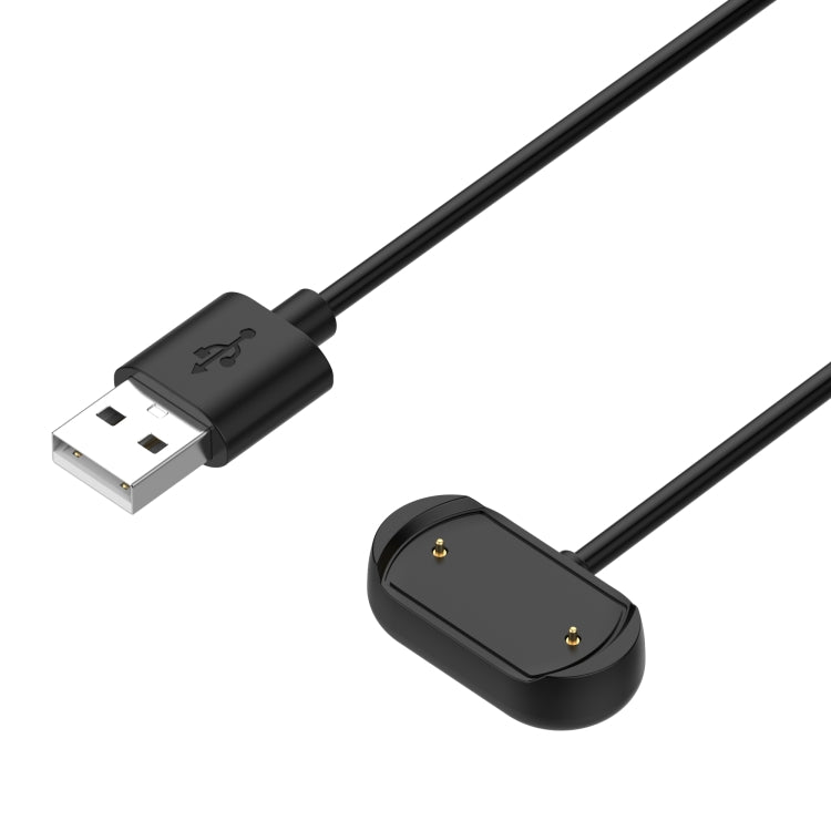 For Amazfit T-Rex 2 Magnetic Cradle Charger USB Charging Cable, Lenght: 1m(Black) - Charger by buy2fix | Online Shopping UK | buy2fix