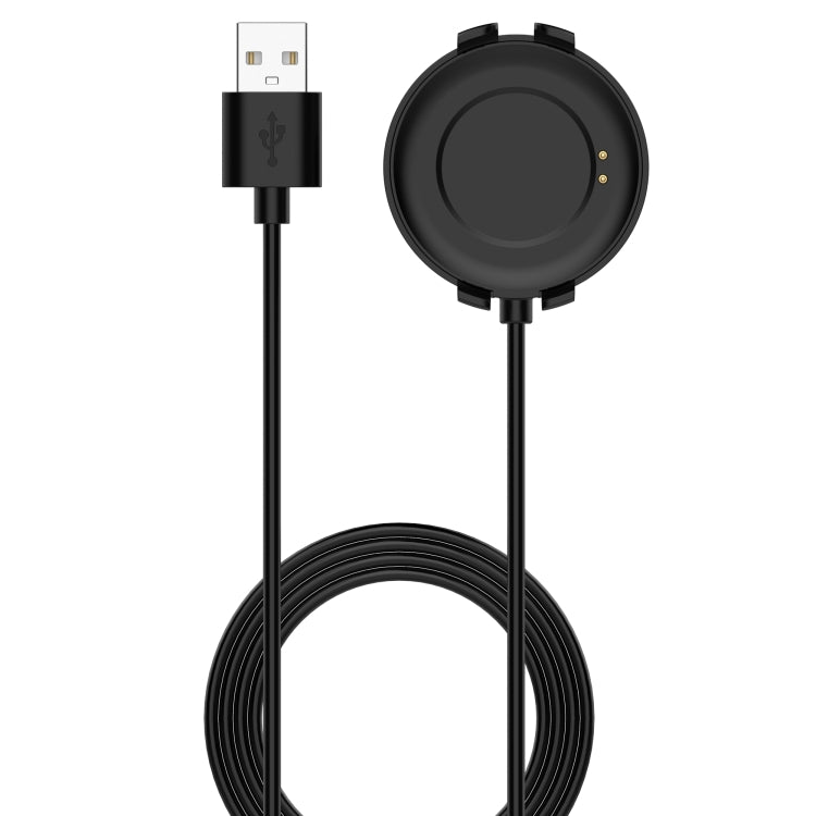 For Ticwatch GTK Magnetic Cradle Charger USB Charging Cable, Lenght: 1m (Black) - Charger by buy2fix | Online Shopping UK | buy2fix
